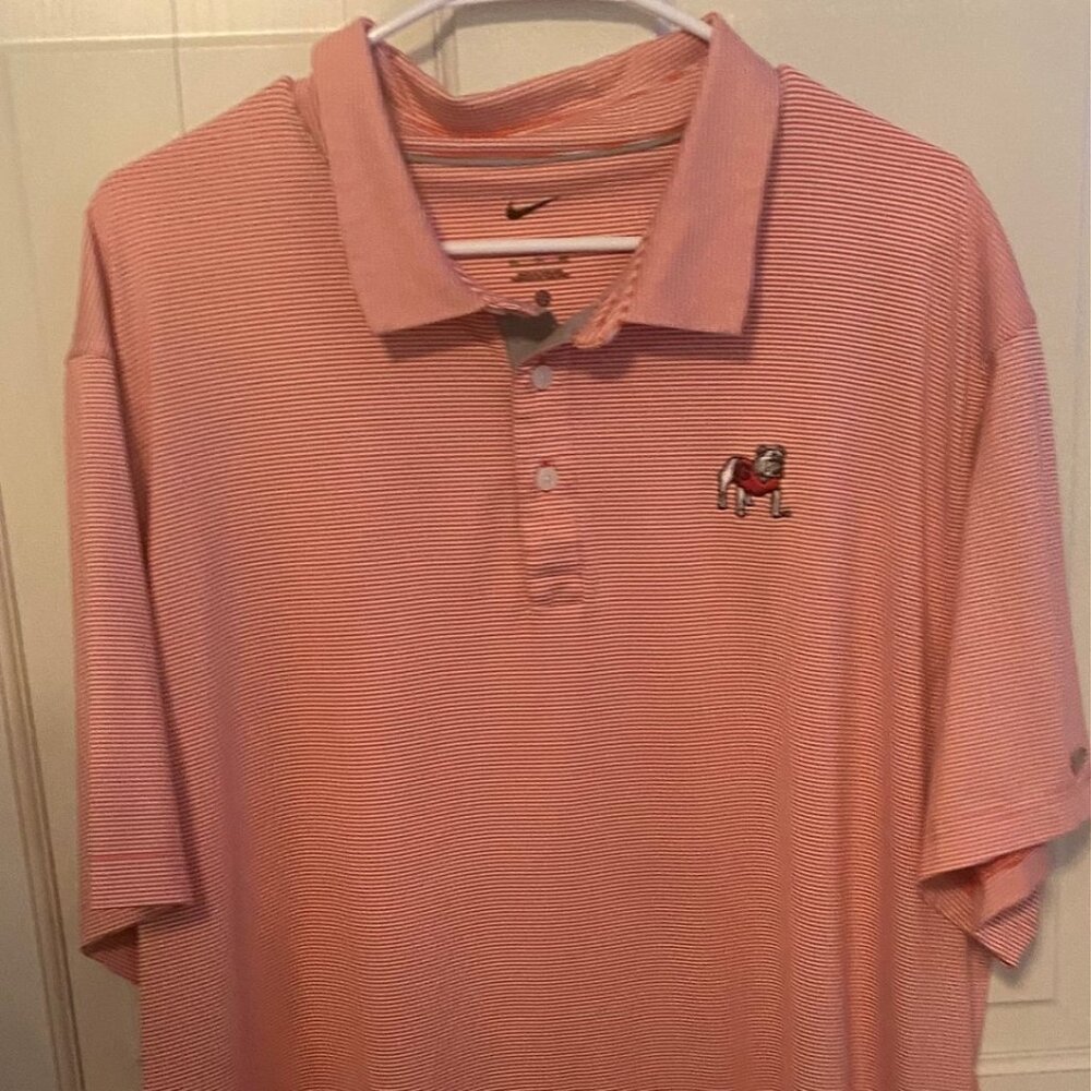 Nike UGA Collard Shirt Georgia Bulldogs XXL Polo